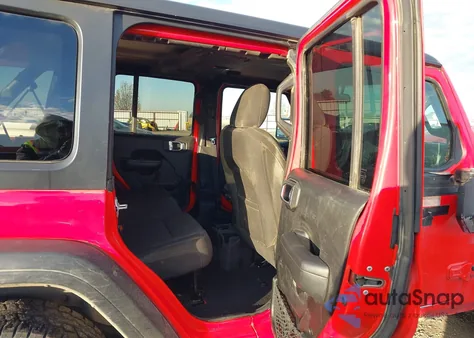 2021 Jeep Wrangler Sport Rhd 4X4 z USA, uszkodzony, nr VIN 1C4HJXKN8MW813669